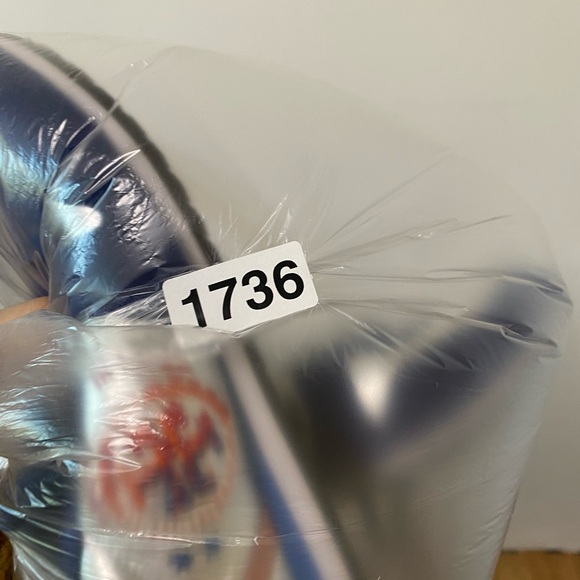 Tory Burch Blue‎ and Silver Sneakers Brielle Size 9 Leather Lace embroidery - Picture 10 of 10